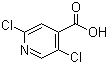 2,5-Dichloroisonicotinic acid molecular structure (CAS 88912-26-9)