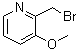 结构式 CAS# 889360-84-3, 2-(溴甲基)-3-甲氧基吡啶