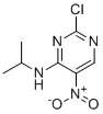 结构式 CAS# 890094-38-9, 2-氯-N-异丙基-5-硝基嘧啶-4-胺
