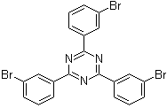 结构式 CAS# 890148-78-4, 2,4,6-三(3-溴苯基)-1,3,5-三嗪