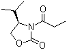 结构式 CAS# 89028-40-0, (R)-(-)-4-异丙基-3-丙酰基-2-恶唑烷酮