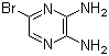 5-Bromo-2,3-diaminopyrazine molecular structure (CAS 89123-58-0)
