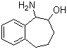 5-Amino-6,7,8,9-tetrahydro-5H-benzo[7]annulen-6-ol molecular structure (CAS 89140-85-2)