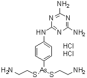 结构式 CAS# 89141-50-4, 美拉索明二盐酸盐