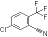 structure of CAS# 89223-58-5, 5-Chloro-2-(trifluoromethyl)benzonitrile;3-Cyano-4-trifluoromethyl-1-chlorobenzene