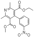 Dehydronitrendipine molecular structure (CAS 89267-41-4)