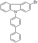 结构式 CAS# 894791-46-9, 9-[1,1'-联苯-4-基]-3-溴-9H-咔唑