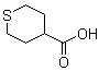 四氢噻喃-4-羧酸分子结构 (CAS 89489-53-2)