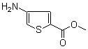 结构式 CAS# 89499-43-4, 4-氨基噻吩-2-羧酸甲酯
