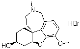 力可拉敏氢溴酸盐分子结构 (CAS 89505-76-0)