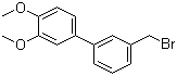 3'-Bromomethyl-3,4-dimethoxybiphenyl molecular structure (CAS 895242-33-8)
