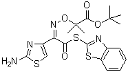 结构式 CAS# 89604-92-2, 头孢他啶侧链酸活性酯; 头孢他定活性酯; BPTA