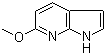 structure of CAS# 896722-53-5, 6-Methoxy-7-azaindole;6-Methoxy-1H-pyrrolo[2,3-b]pyridine