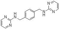 N1,N4-Di-2-pyrimidinyl-1,4-benzenedimethanamine molecular structure (CAS 897657-95-3)