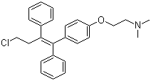 Toremifene molecular structure (CAS 89778-26-7)