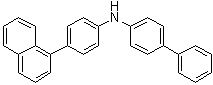 结构式 CAS# 897921-59-4, N-[4-(1-萘基)苯基]-[1,1'-联苯]-4-胺