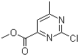 结构式 CAS# 89793-11-3, 2-氯-6-甲基嘧啶-4-羧酸甲酯