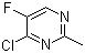 4-Chloro-5-fluoro-2-methylpyrimidine molecular structure (CAS 898044-50-3)
