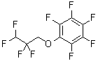 Pentafluoro(2,2,3,3-tetrafluoropropoxy)benzene molecular structure (CAS 89847-87-0)