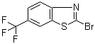 structure of CAS# 898748-23-7, 2-Bromo-6-(trifluoromethyl)benzothiazole