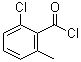 structure of CAS# 89894-44-0, 2-Chloro-6-methylbenzoyl chloride