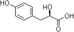 (R)-2-Hydroxy-3-(4-hydroxyphenyl)propionic acid molecular structure (CAS 89919-57-3)