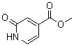 structure of CAS# 89937-77-9, Methyl 2-oxo-1,2-dihydro-4-pyridinecarboxylate;2-Hydroxyisonicotinic acid methyl ester; 4-Methoxycarbonyl-2-pyridone; NSC 132887