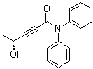 结构式 CAS# 899809-61-1, (4R)-4-羟基-N,N-二苯基-2-戊炔酰胺