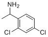 1-(2,4-二氯苯基)乙胺分子结构 (CAS 89981-75-9)