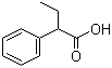 2-Phenylbutyric acid molecular structure (CAS 90-27-7)