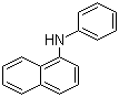 结构式 CAS# 90-30-2, 1-萘氨基苯; N-(1-萘基)苯胺; 防老剂 A