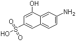 结构式 CAS# 90-51-7, 2-氨基-8-萘酚-6-磺酸; 7-氨基-1-萘酚-3-磺酸; Gamma 酸