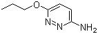 structure of CAS# 90008-50-7, 6-Propoxypyridazin-3-amine