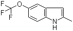 结构式 CAS# 900182-99-2, 2-甲基-5-(三氟甲氧基)-1H-吲哚
