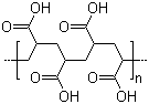 Polyacrylic acid molecular structure (CAS 9003-01-4)