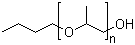 structure of CAS# 9003-13-8, Polypropylene glycol monobutyl ether;Poly(oxypropylene) butyl ether; Poly(propylene oxide) monobutyl ether