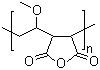 结构式 CAS# 9011-16-9, 甲基乙烯基醚-马来酸酐共聚物; 2,5-呋喃二酮-甲氧乙烯聚合物