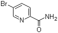 structure of CAS# 90145-48-5, 5-Bromopyridine-2-carboxamide;5-Bromopicolinamide