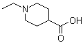 structure of CAS# 90204-94-7, 1-Ethylpiperidine-4-carboxylic acid;1-Ethyl-4-piperidinecarboxylic acid