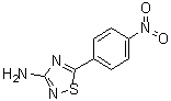 5-(4-Nitrophenyl)-1,2,4-thiadiazol-3-amine molecular structure (CAS 90220-90-9)