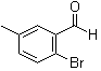 2-Bromo-5-methylbenzaldehyde molecular structure (CAS 90221-55-9)