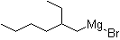 2-乙基己基溴化镁分子结构 (CAS 90224-21-8)