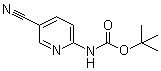 2-(Boc-amino)-5-cyanopyridine molecular structure (CAS 902837-44-9)