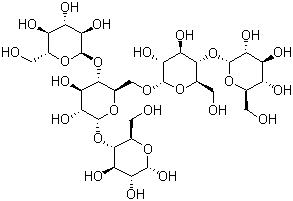 结构式 CAS# 9037-22-3, 支链淀粉