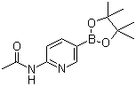 structure of CAS# 904326-87-0, 2-Acetamidopyridine-5-boronic acid pinacol ester