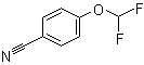 4-(Difluoromethoxy)benzonitrile molecular structure (CAS 90446-25-6)