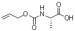 N-Allyloxycarbonyl-L-alanine molecular structure (CAS 90508-28-4)
