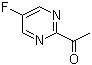 结构式 CAS# 905587-44-2, 2-乙酰基-5-氟嘧啶