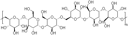 普鲁兰多糖分子结构 (CAS 9057-02-7)