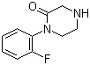 1-(2-Fluorophenyl)-2-piperazinone molecular structure (CAS 907972-55-8)